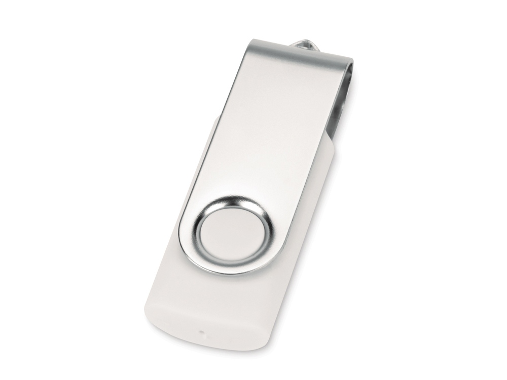 Флеш-карта USB 2.0 Квебек, белый, 8 Гб