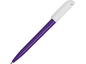 Ручка пластиковая шариковая Миллениум Color BRL, фиолетовый, белый