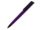 Ручка пластиковая soft-touch шариковая Taper, фиолетовый, черный