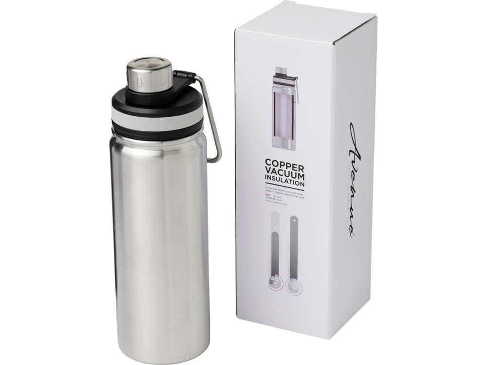 Спортивная бутылка Gessi, серебристый