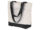 Сумка для шоппинга Cotton из переработанного хлопка, 280 г/м2, натуральный, черный