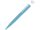 Ручка шариковая металлическая Brush Gum, soft-touch, голубой
