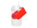 Бутылка для воды JUICY DRINK BOX, 290 мл, прозрачный, красный