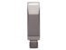 Флешка USB Type-C и USB 3.0 Тесла, темно-серый, 64 Гб