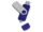 USB/micro USB-флешка на Квебек OTG, синий, 16 Гб