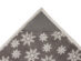 Плед Snowflake новогодний с капюшоном