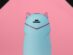 Портативная колонка TWS Mysound Kitty 4C, зеленый