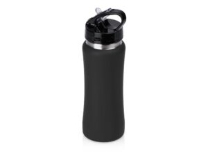 Бутылка для воды Bottle C1, soft touch, 600 мл, черный