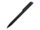 Ручка металлическая шариковая Taper Metal soft-touch, черный, синий