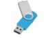 Флеш-карта USB 2.0 Квебек, голубой, 8 Гб