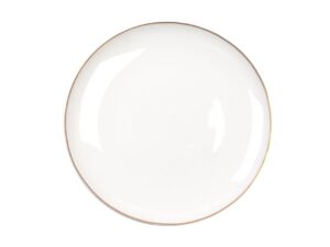 Тарелка PLATE UNI GLD, белый