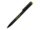 Ручка металлическая шариковая Taper Metal soft-touch, черный, желтый