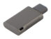 Флешка USB Type-C 3.0 Индата, темно-серый, 64 Гб