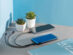Внешний аккумулятор Forge v.2, 10000 mAh, синий