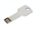 USB 2.0- флешка на в виде ключа, серебристый, 64 Гб