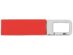 USB-флешка на Hook с карабином, красный, серебристый, 16 Гб