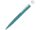 Ручка шариковая металлическая Brush Gum, soft-touch, бирюзовый