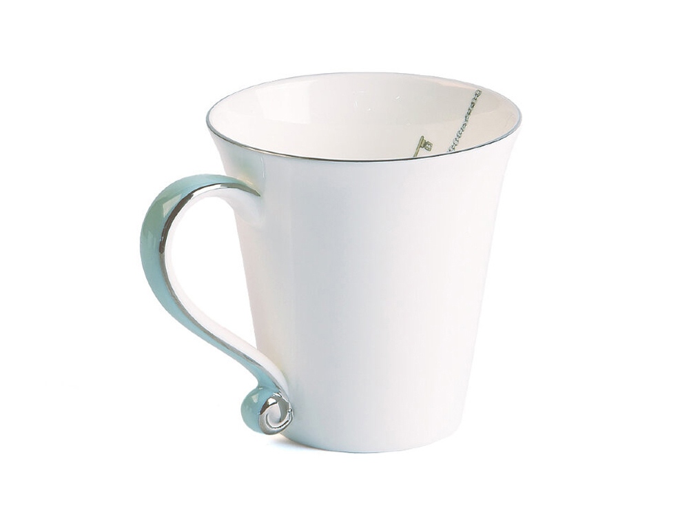 Кружка CUP ALICE LILAC, белый