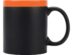 Кружка с покрытием для рисования мелом Да Винчи, черный, оранжевый