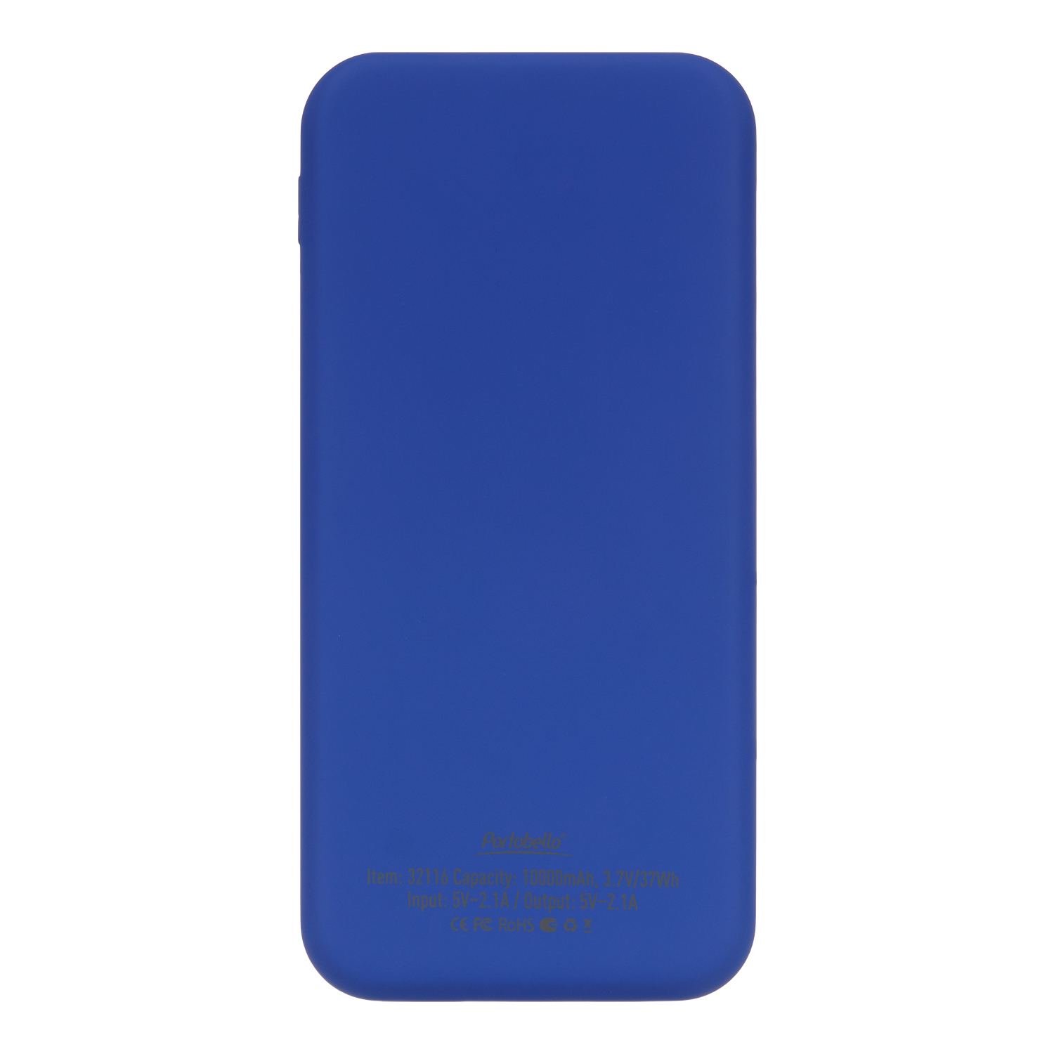 Внешний аккумулятор с подсветкой Люче (Luce) 10000 mAh, синий