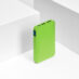 Внешний аккумулятор с подсветкой Анкор (Ancor) 5000 mAh, салатовый
