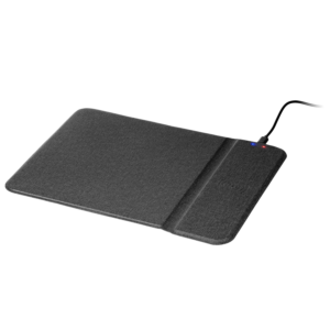 Коврик для мыши с беспроводным зарядным устройством 15W Онор (Honor), черный