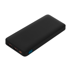 Внешний аккумулятор с подсветкой Анкор Плюс PD (Ancor PD Plus) 10000 mAh, черный