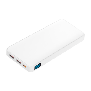 Внешний аккумулятор с подсветкой Анкор Плюс PD (Ancor PD Plus) 10000 mAh, белый