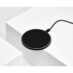 Беспроводное зарядное устройство с подсветкой 15W Аурис (Auris), черное