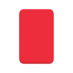 Внешний аккумулятор Ларго PD (Largo PD) 5000mAh с функцией беспроводной зарядки 15W, красный