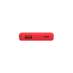 Внешний аккумулятор Ларго PD (Largo PD) 5000mAh с функцией беспроводной зарядки 15W, красный