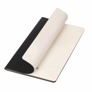 Блокнот Корса слим (Corsa slim), черный