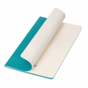 Блокнот Корса слим (Corsa slim), бирюзовый