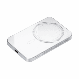 Внешний аккумулятор Артекс PD (Artex PD) 5000mAh с функцией беспроводной зарядки 15W, серебряный