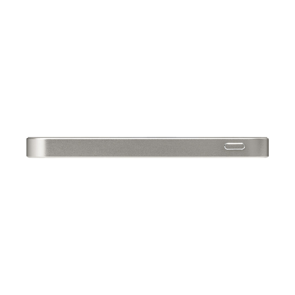 Внешний аккумулятор Артекс PD (Artex PD) 5000mAh с функцией беспроводной зарядки 15W, титановый