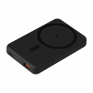 Внешний аккумулятор Ларго PD (Largo PD) 5000mAh с функцией беспроводной зарядки 15W, черный
