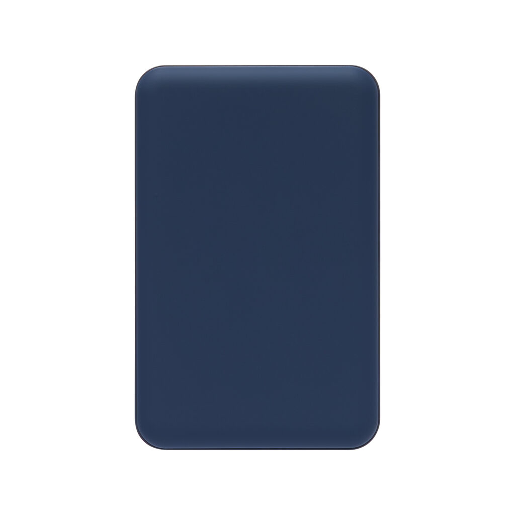 Внешний аккумулятор Ларго PD (Largo PD) 5000mAh с функцией беспроводной зарядки 15W, синий