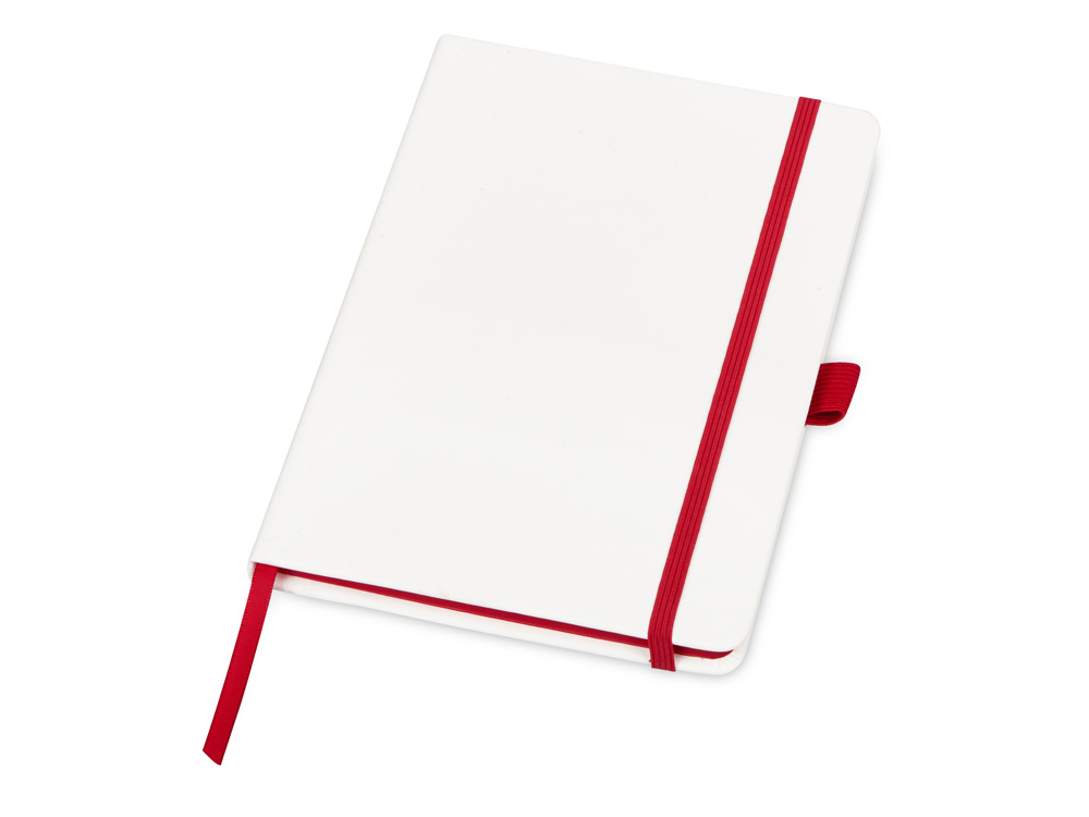 Блокнот A5 ColorNote White, белый, красный