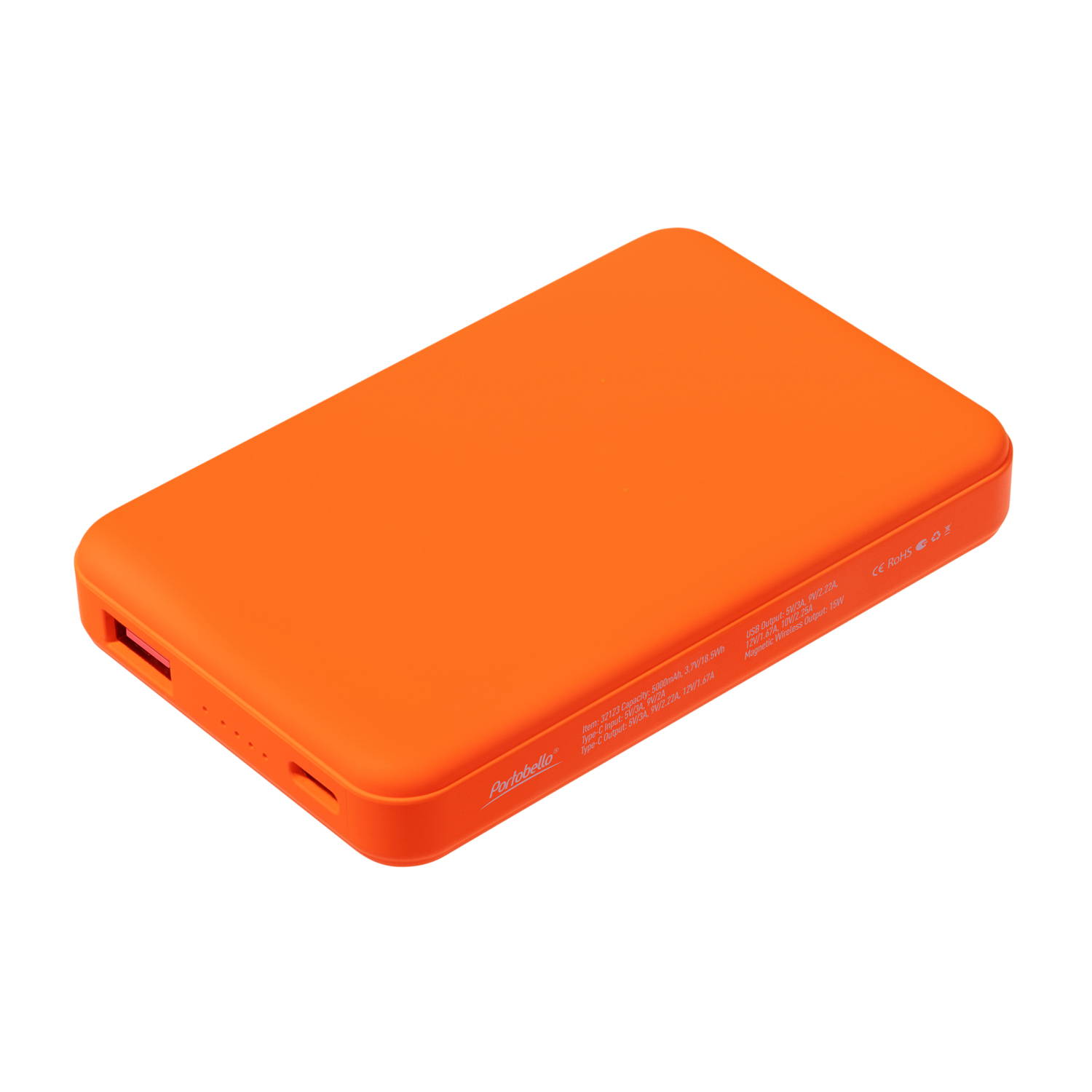 Внешний аккумулятор Ларго PD (Largo PD) 5000mAh с функцией беспроводной зарядки 15W — изображение 91