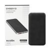 Универсальный аккумулятор EMBER 10 (10000мАч) с быстрой зарядкой, бордовый — изображение 5