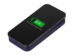 Внешний беспроводной аккумулятор с подсветкой лого Astro, soft-touch, 10000 mAh, темно-синий