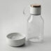 Бутылка для воды 2-в-1 Dog Bowl Bottle со съемной миской для питомцев, 1500 мл, белый