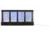 Часы с LED-подсветкой и беспроводной зарядкой Cyber, 10 Вт