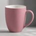 Кружка с покрытием soft-touch Tulip Gum, розовый