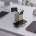 Настольный органайзер Cubic с функциями USB-хаба и беспроводной зарядки