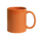 Кружка "DECOL" для деколи, 330 мл, d=82 мм, премиум, белая, оранжевый