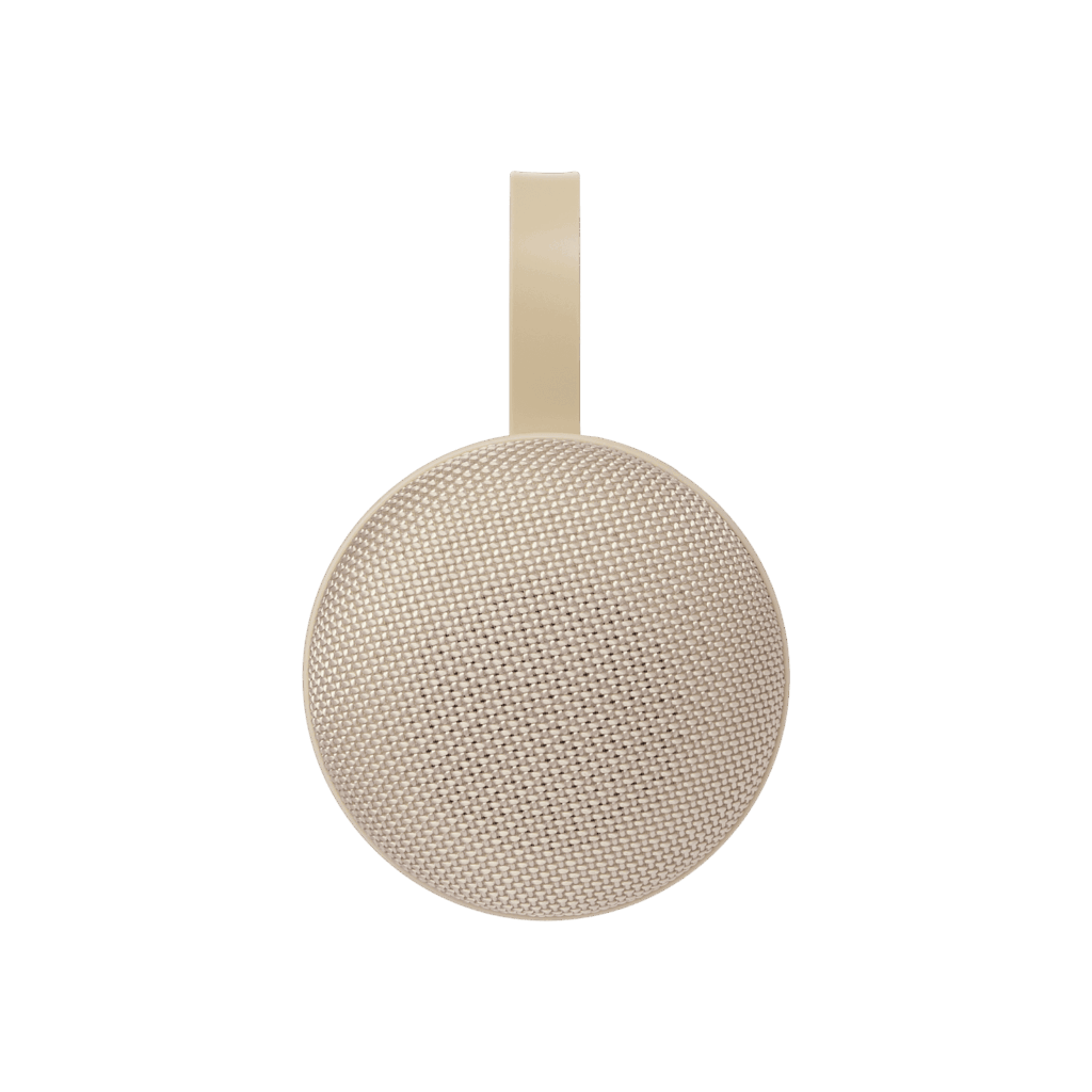 Беспроводная колонка Сэнд (Sand) 900 mAh, бежевая